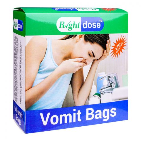 Right Dose Vomiting Bag, 6-Pack