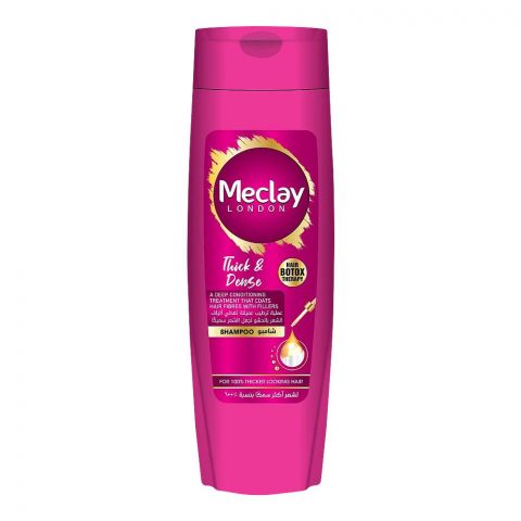 Meclay London Thick & Dense Shampoo, Hair Botox Therapy, 360ml