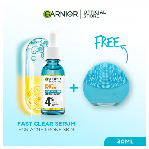 Garnier Skin Active Fast Clear Acne Prone Skin Booster Serum, 30ml