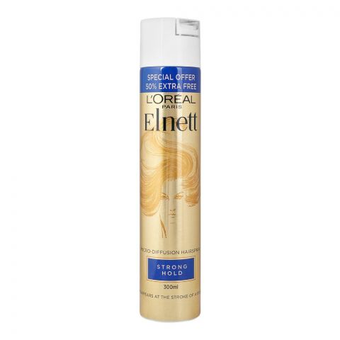 L'Oréal Elnett Strong Hold Hair Spray, 300ml