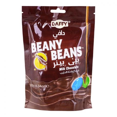 Daffy Beany Beans, Milk Chocolate, 180g