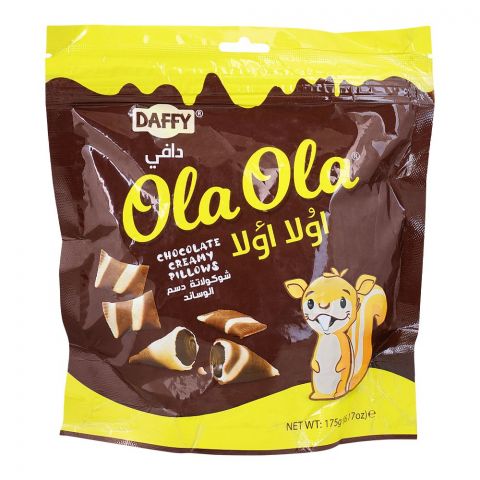 Daffy Ola Ola Chocolate Creamy Pillows, 175g