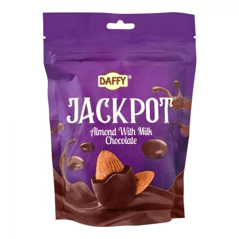 Daffy Jackpot Almond With Milk Chocolate, 180g