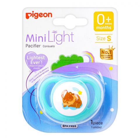 Pigeon Mini Light S Unisex 0m+ Pacifier, Squirrel, N79921