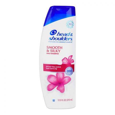 Head & Shoulder Smooth & Silky Pyrithione Zinc Dandruff Daily Shampoo, 370ml