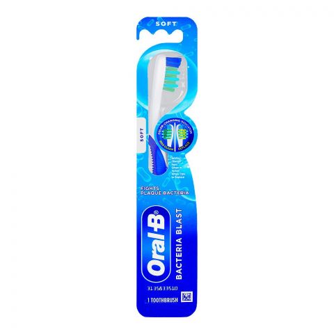Oral-B Bacteria Blast Toothbrush 1's Soft #0M206