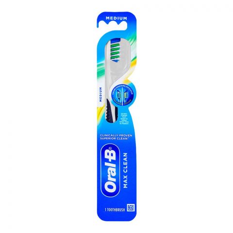 Oral-B Max Clean Toothbrush 1's Medium #0M201