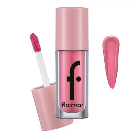 Flormar Mood Booster Blush, Liquid Blush, Doe-foot Applicator, For Perfectly Tinted Cheeks, Immortal Flower, 4ml, 002