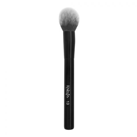 Karaja K-Face Brush, Contour & Loose Powder Brush, 1-Pack, No.13