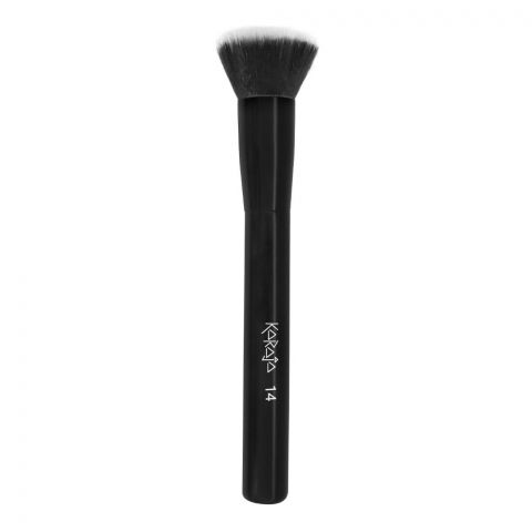 Karaja K-Round Face Brush, Foundation & Primer Blending Brush, 1-Pack, No.14