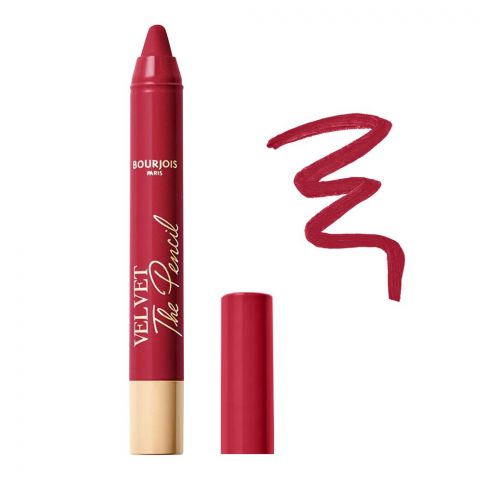 Bourjois Velvet The Pencil 2in1 Lipstick & Lip Liner, 08 Rouge Di'vin