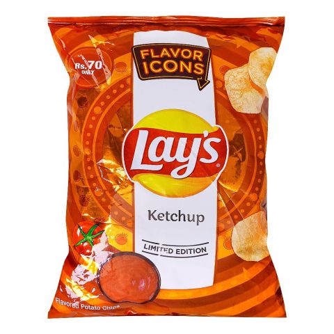 Lay's Ketchup Chips, Pack-1, 45g