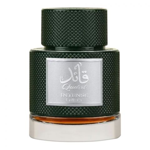 Lattafa Qaeed Intense, Amber Spicy Fragrance For Men, Eau de Parfum, 100ml