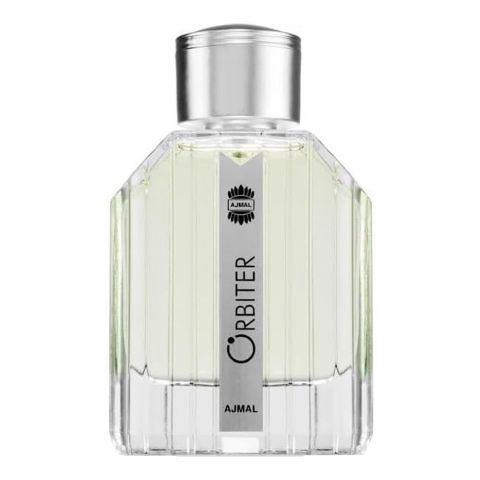 Ajmal Orbiter, Perfume For Men, Woody Ambery Scent, Eau de Parfum, 100ml