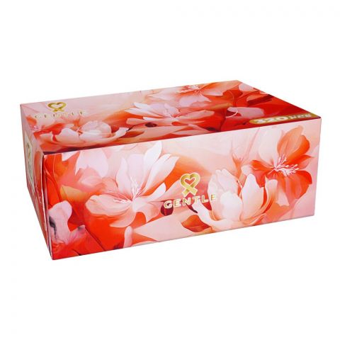 Gentle Bloom Tissue Box For Baby, Skin Care, Make Up And Sensitive Nose, A-7, 4-Ply, 320-Sheets