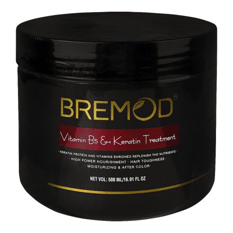 Bremod Vitamin B5 and Keratin Treatment, 500ml