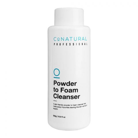 CoNatural Professional Powder To Foam Cleanser, 500g
