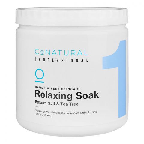 CoNatural Professional Hand & Feet Relaxing Soak (1), 1000ml
