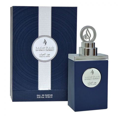 Shaikh Saeed Oud Al Hayat, Eau de Parfum, Arabic Oud Perfume For Men & Women, 100ml