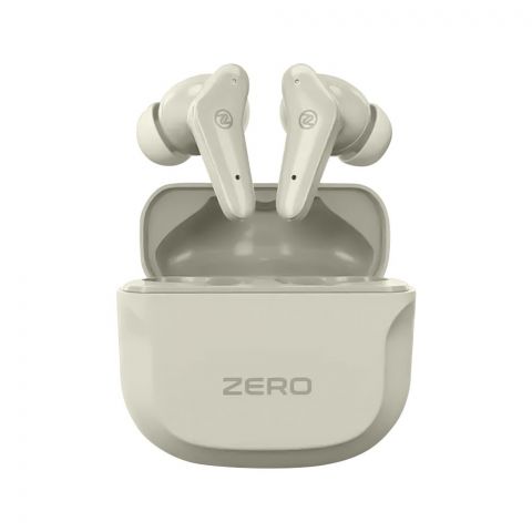 Zero Quantum Z Buds True Wireless Earbuds, Calm Beige