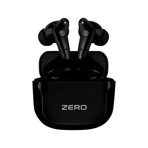 Zero Quantum Z Buds True Wireless Earbuds, Jet Black