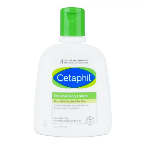 Cetaphil Lotion Moisturizing Dry To Normal, For Sensitive Skin, 237ml