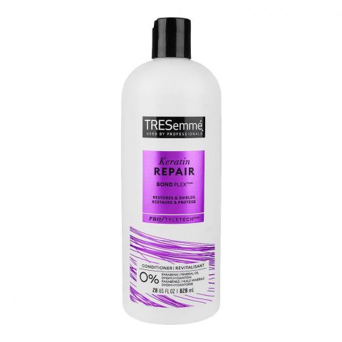 Tresemme Pro Style Tech Keratin Repair Bond Plex Conditioner, For Damaged Hair, 828ml
