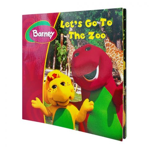 Sterling Publishers Barney Let's Go To The Zoo Book