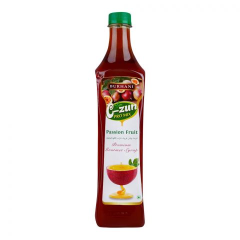 Burhani C-Zun Passion Fruit Syrup, 800ml