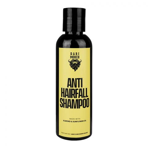Dari Mooch Almond & Sunflower Oil Anti Hairfall Shampoo, 180ml