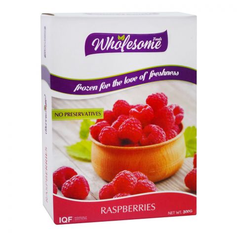 Wholesome Foods Rasp Berries, 300g