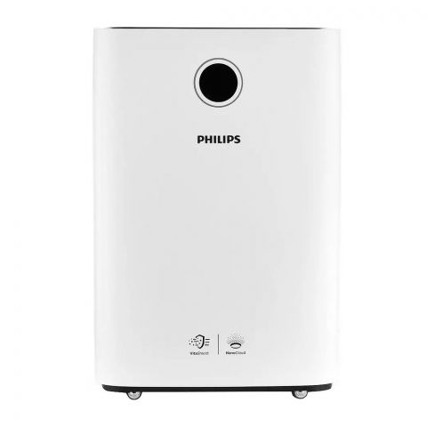 Philips 2000I Series 2in1 Air Purifier And Humidifier, Removes Germs, Dust and Allergens in Rooms up to 65m², App Control, 4 Speeds, Sleep Mode, AC2729/90