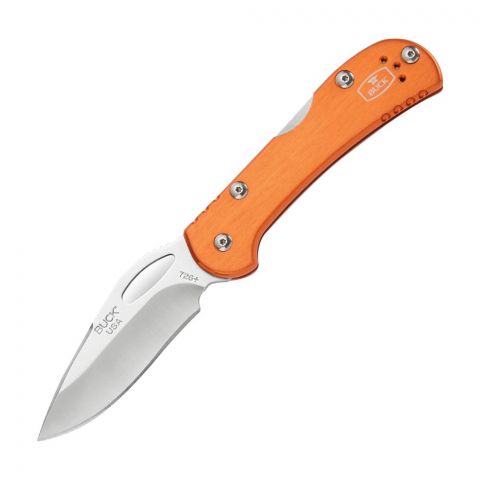Buck Knives Mini Spit Fire Folding Lock Back Pocket Knife with Removable Stainless Steel Pocket Clip, 420HC Blade, 7798