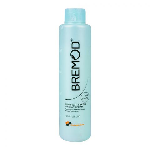 Bremod Sun Bright Series Oxidant Cream Developer 9% Vol-30, For Hair, 100ml
