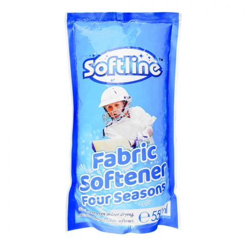 Softline Fabric Softner Four Seasons, Blue Pouch, 550ml