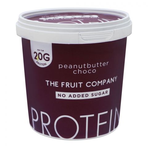 The Fruit Company Peanut Butter Choco, No Added Sugar, Natural Ice Cream, 480ml