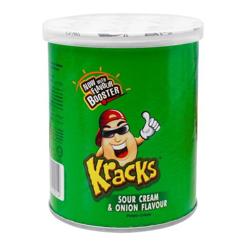 Kracks Sour Cream & Onion Chips, 45g