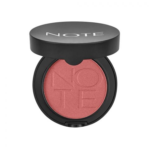 J. Note Luminous Silk Compact Blusher, Argan Oil, For All Skin Types, 5.5g, 09 Dusty Pink