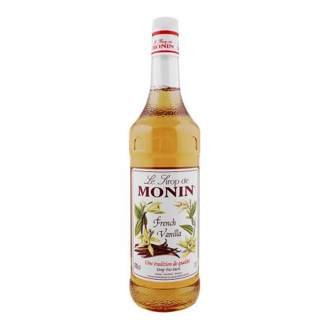Monin French Vanilla Syrup, 1 liter