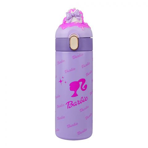 Unicorn Theme Plastic Water Bottle, Leakproof Ideal for Office, School & Outdoor, Purple, SH261