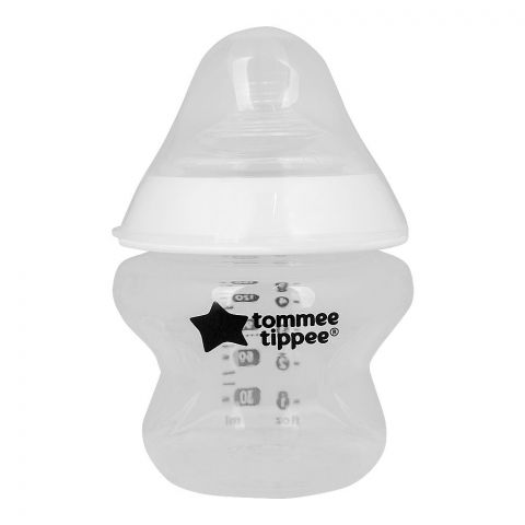 Tommee Tippee Natural Start PP Feeding Bottle, 0m+ Slow Flow, BPA Free, Natural Latch, Reduces Colic, Soft Teat, Easily Switch Between Breastfeeding & Bottle, 150ml, 423901