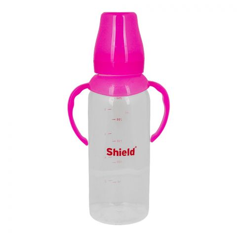 Shield Baby Evenflo Feeder With Handle, 6m+, BPA Free, Pink, 250ml