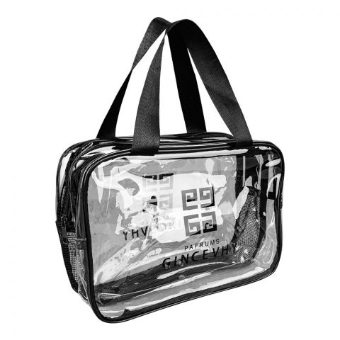 Matrix Stylish Dual-Zip Cosmetic Bag, Travel Makeup Pouch & Cosmetic Organizer