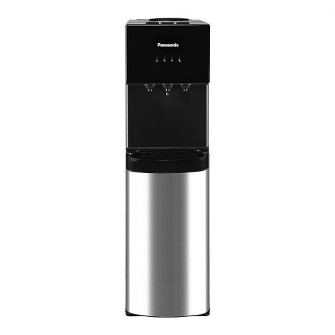Panasonic Water Dispenser, Stainless Steel Hot Water Tank, 20 Liter Cabinet Storage, Hot, Normal And Cold Water, Black, SDM-WD-3238TF