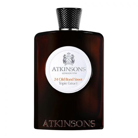 Atkinsons 24 Old Bond Street Triple Extract, Eau de Cologne, For Men & Women, 100ml
