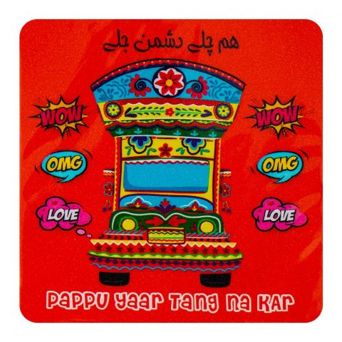 Star Shine Truck Art Pappu Yaar Tang Na Kar (Truck), Fridge Magnets