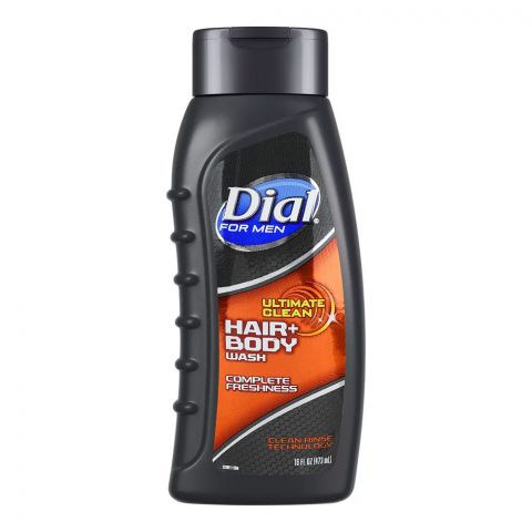 Dial Ultimate Clean Hair+Body Wash, For Men, 473ml