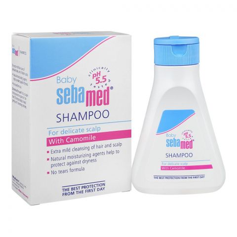 Sebamed Baby PH 5.5 Clinically Tested Shampoo With Camomile, For Delicate Scalp , 150ml