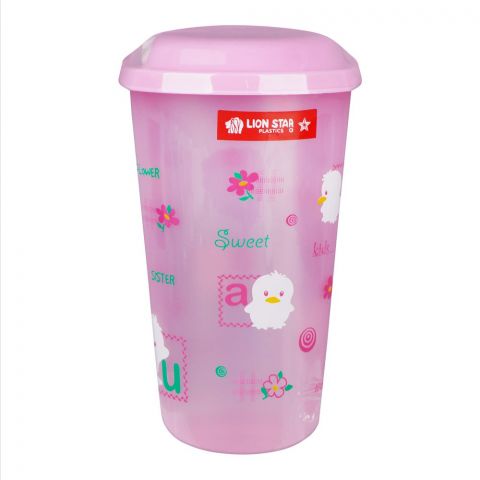 Lion Star Izzy Cup, 450ml Capacity, Pink, GL-68