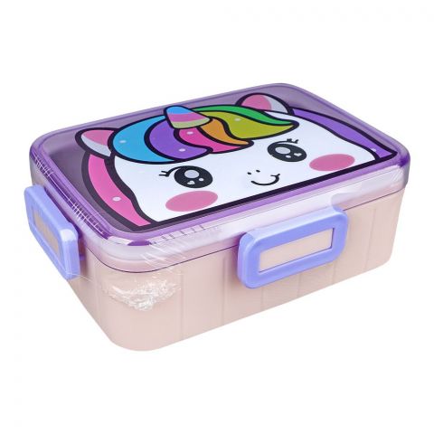 Stainless Steel Lunch Box, 600ml Capacity, Pink, 2531G